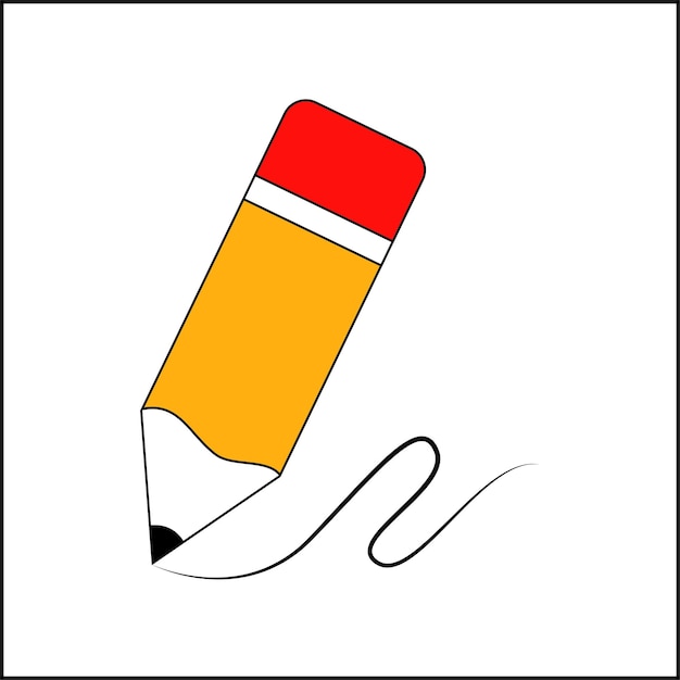 Arte de líneas con lápiz y dibujo con lápiz