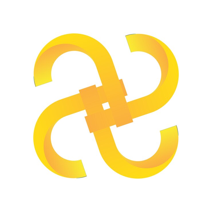 Vector arte del logotipo en 3d