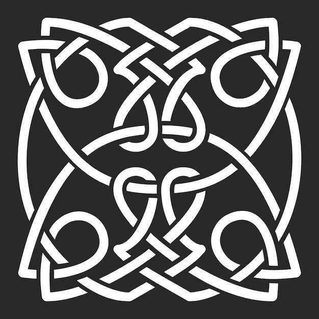Arte de mandala cuadrado dibujado a mano para rangoli floral creativo y diseño de tarjetas decorativas