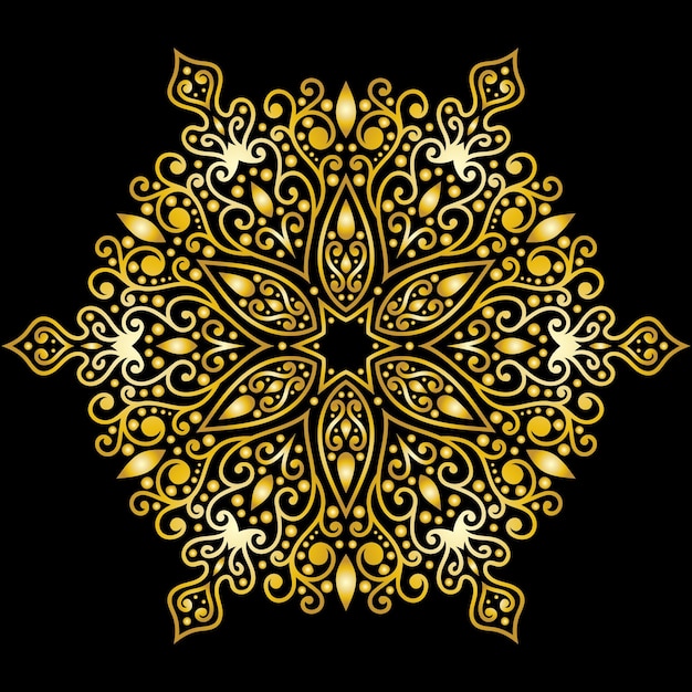 Arte de mandala de lujo para diseño decoración vintage portada de libro motivo diseño étnico ornamento fondo