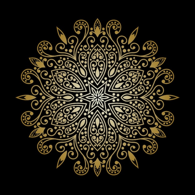 Arte de mandala de lujo para diseño decoración vintage portada de libro motivo diseño étnico ornamento fondo