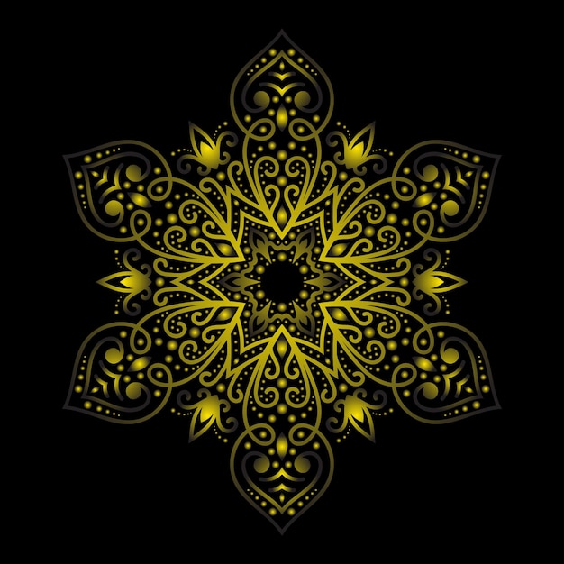 Arte de mandala de lujo para diseño decoración vintage portada de libro motivo diseño étnico ornamento fondo