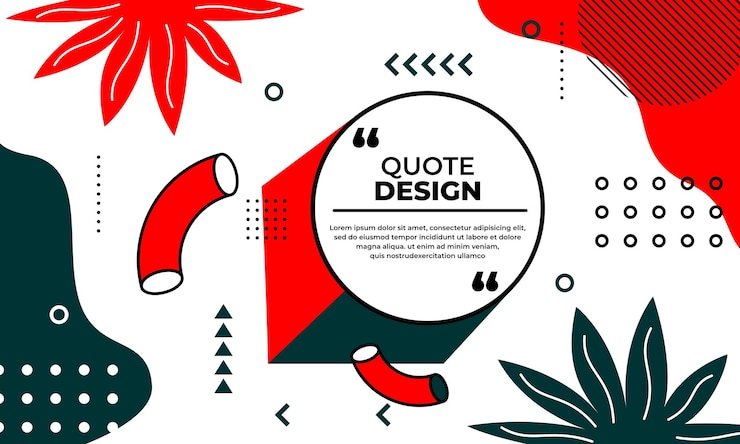 Vector arte moderno gráfico marco dinámico fondo geométrico elegante elemento de diseño para redes sociales