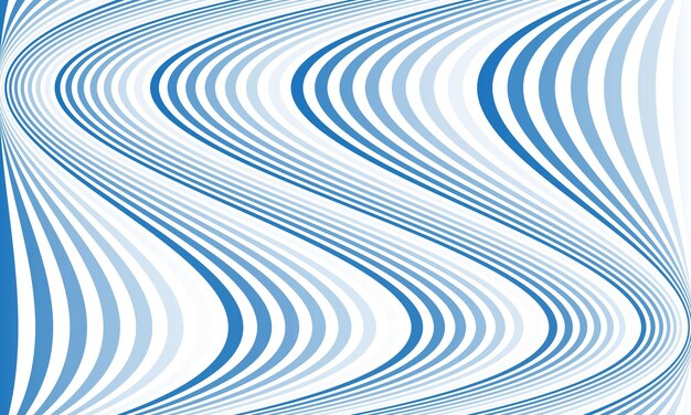 Arte de las Opciones Azul ondulado