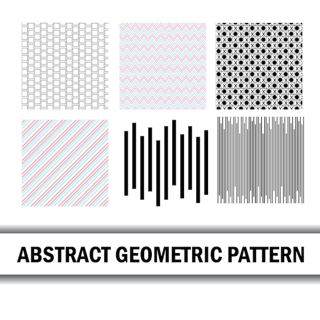 Arte de patrón de línea diagonal geométrica abstracta simple