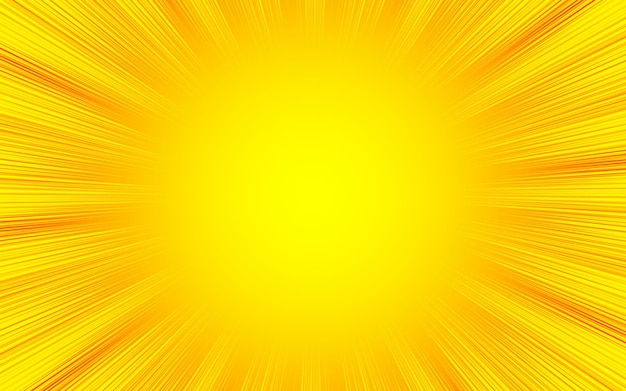 Arte pop cómic rayos de sol efecto fondo con medio tono fondo vectorial abstracto de dibujos animados