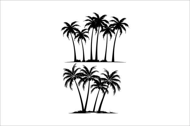 arte de silueta de verano Surf Surfista Surfista Tabla de surf Océano Ola Playa Silueta de verano