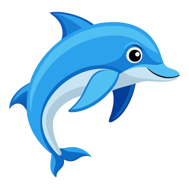 Arte vectorial de delfines