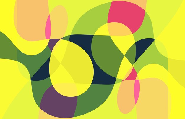 Arte vectorial de diseño de fondo abstracto colorido