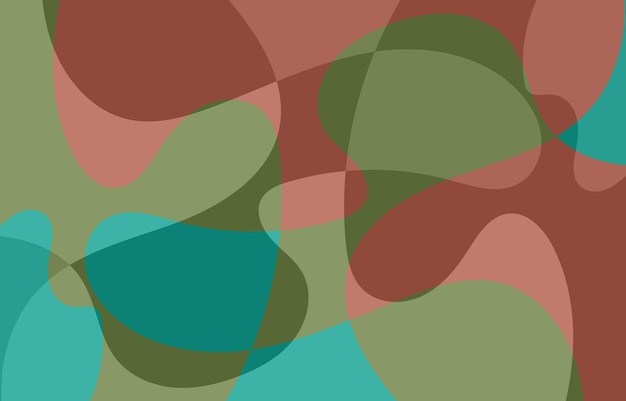 Arte vectorial de diseño de fondo abstracto y colorido