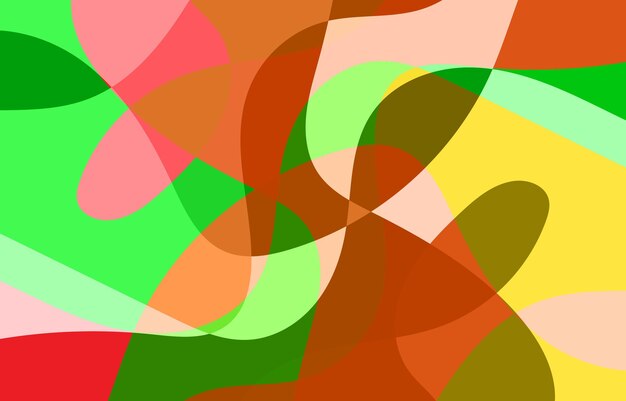 Arte vectorial de diseño de fondo abstracto colorido