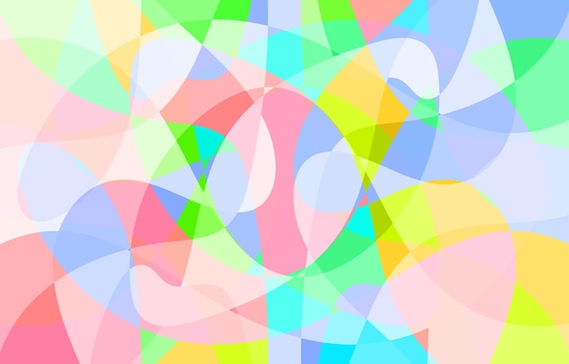 Arte vectorial de diseño de fondo abstracto colorido
