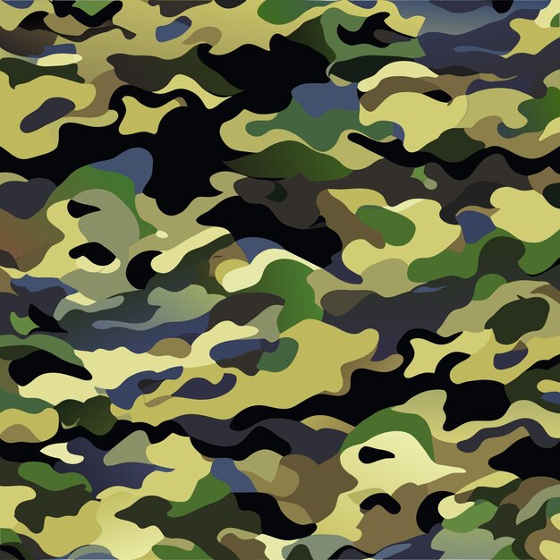 Arte vectorial de fondo de camuflaje para diseño gráfico