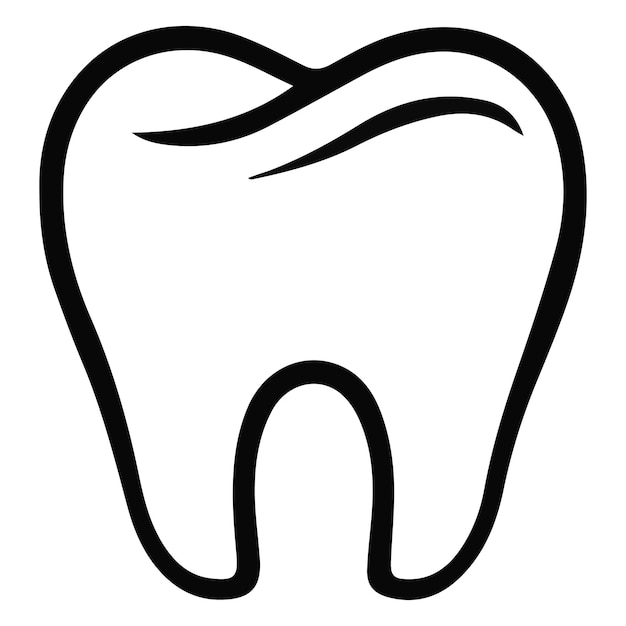 Arte vectorial del logotipo dental