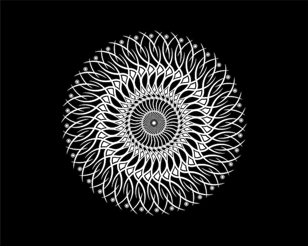 El arte vectorial de Mandala