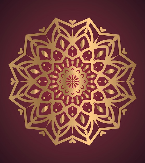 El arte vectorial de Mandala