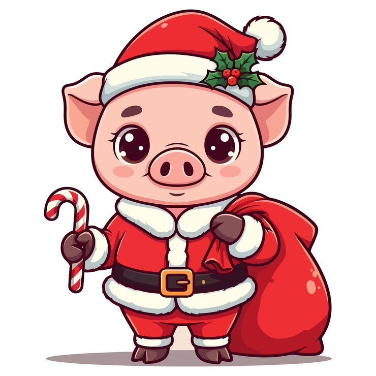 Arte vectorial navideño Elementos gráficos