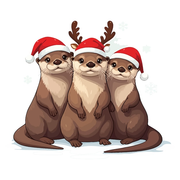 Arte vectorial navideño Elementos gráficos