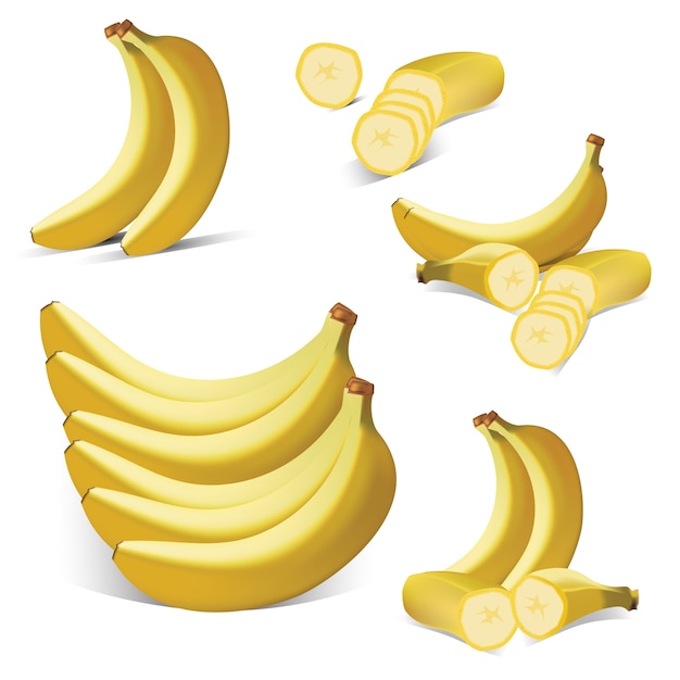 Arte vectorial de plátano