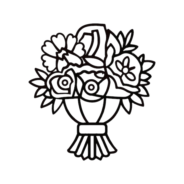 arte vectorial del ramo