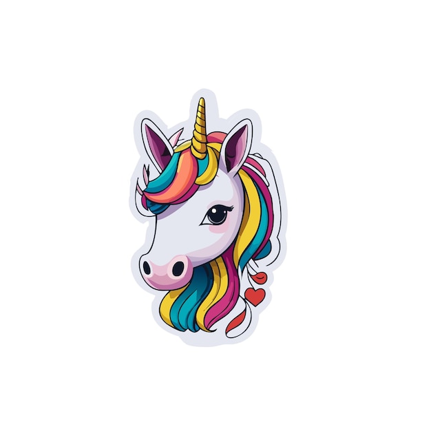 El arte vectorial saca la felicidad incluso en los unicornios más mágicos celebrando el encanto