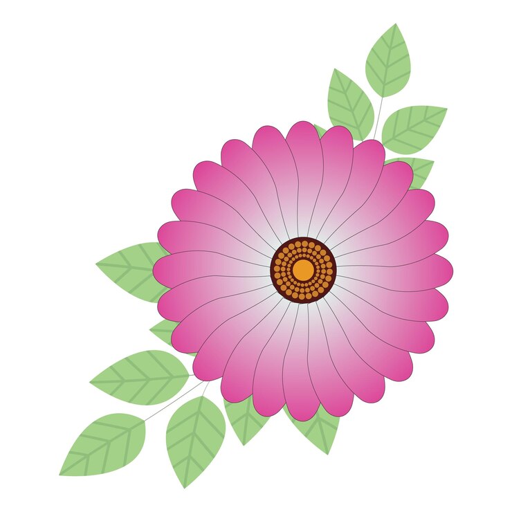 Artes florales coloridas Ilustraciones gráficas Vector Fotos de flores Imágenes Imágenes para imprimir