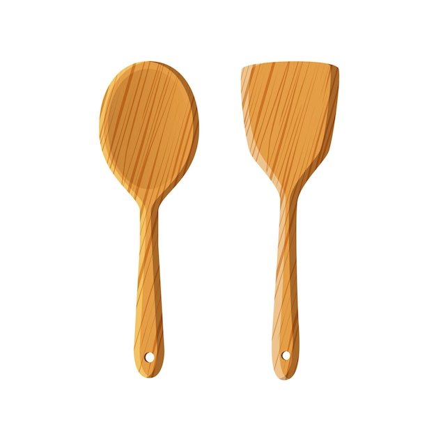 Artículos de cocina conjunto realista de utensilios de cocina vectoriales