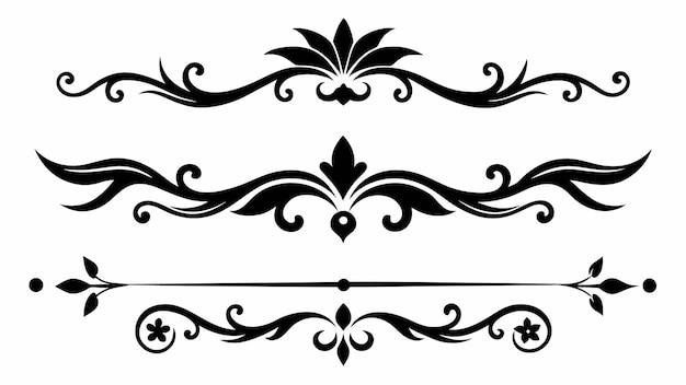 Artístico vectorial ornamental cautivador Eleva tus diseños con exquisitos detalles