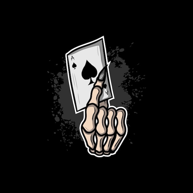 El as en la mano