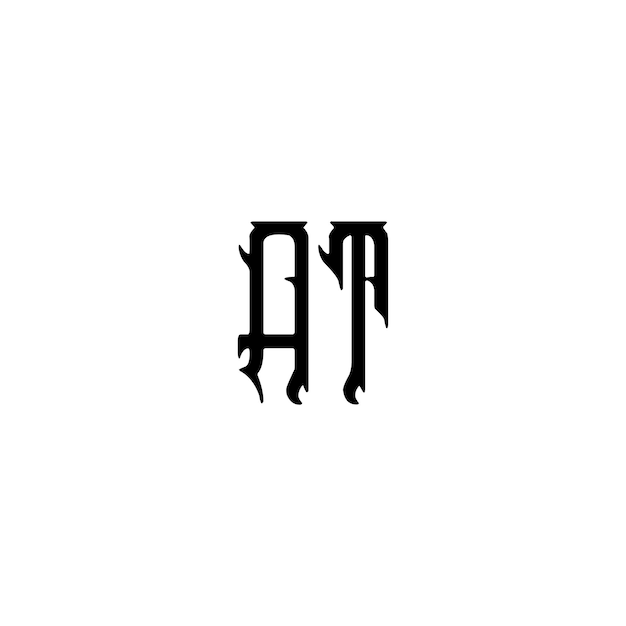 AS Monogram Logo Design letra texto nombre símbolo monocromo logotipo alfabeto carácter simple logo