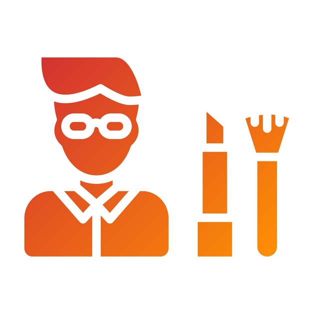 Asesoramiento de expertos en diseño vectorial Estilo del icono
