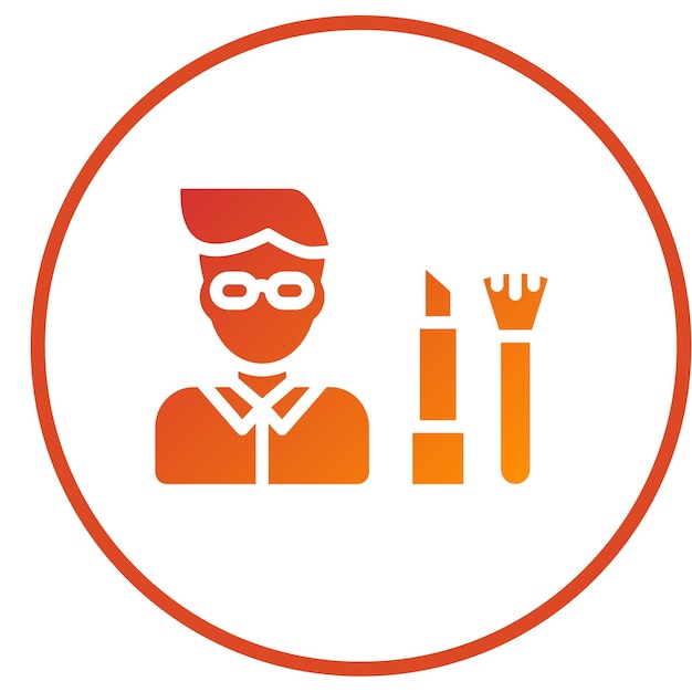 Asesoramiento de expertos en diseño vectorial Estilo del icono