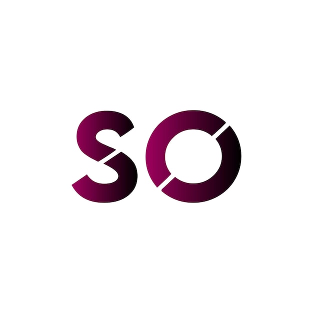 Así que el diseño del logotipo
