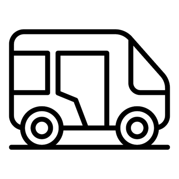 Asia trishaw icono contorno vector vieja bicicleta india rickshaw