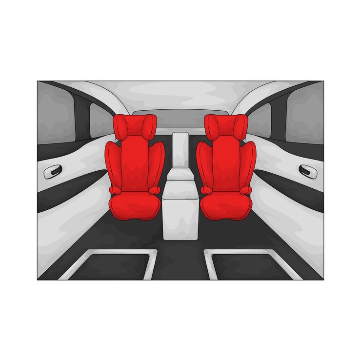 Vector asiento para automóviles