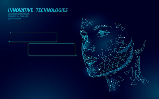 Asistente de chatbot de inteligencia artificial concepto de tecnología en línea de aprendizaje automático en la nube