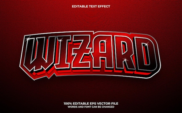 Asistente de efecto de texto editable 3D