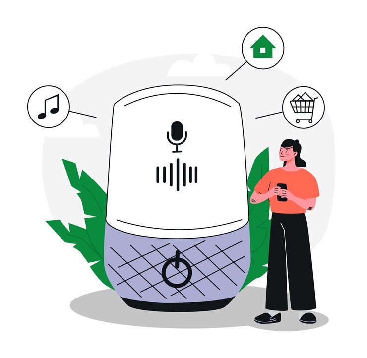Vector asistente de voz para la automatización del hogar inteligente