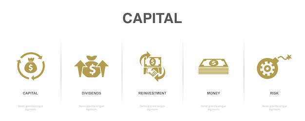 Asistente de voz hogar inteligente Asistente virtual Reconocimiento de voz Iconos de asistente de IA Plantilla de diseño infográfico Concepto creativo con 5 pasos