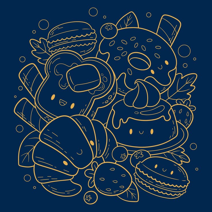 Astronauta de dibujos animados PSD en un traje espacial