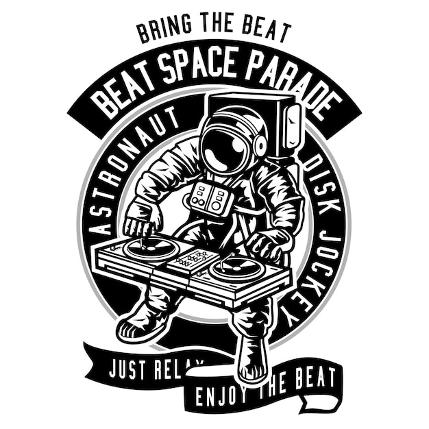 Astronauta Disk Jockey