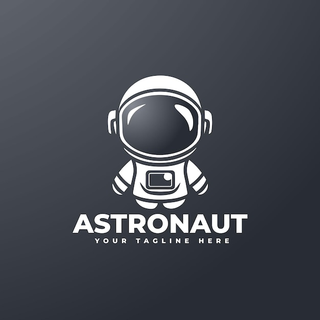 Astronauta Logo Design