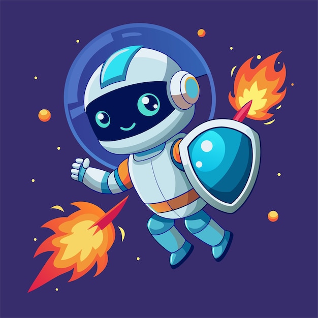 Un astronauta muy guapo.