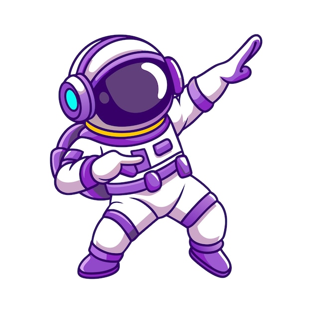 el astronauta vectorial