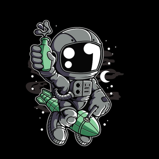 El astronauta.