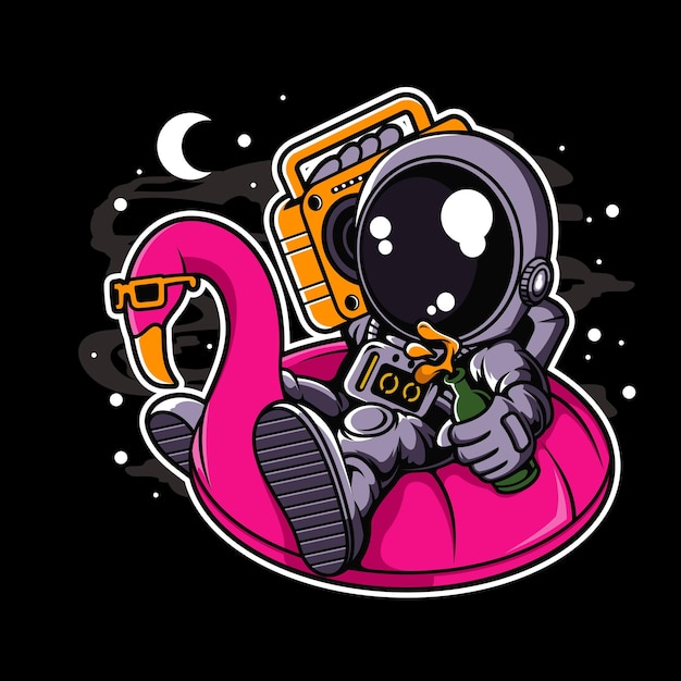 El astronauta.