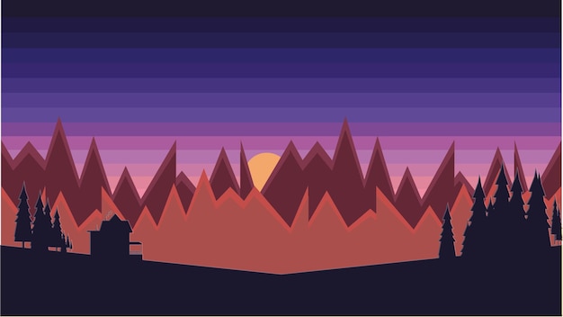 El atardecer II