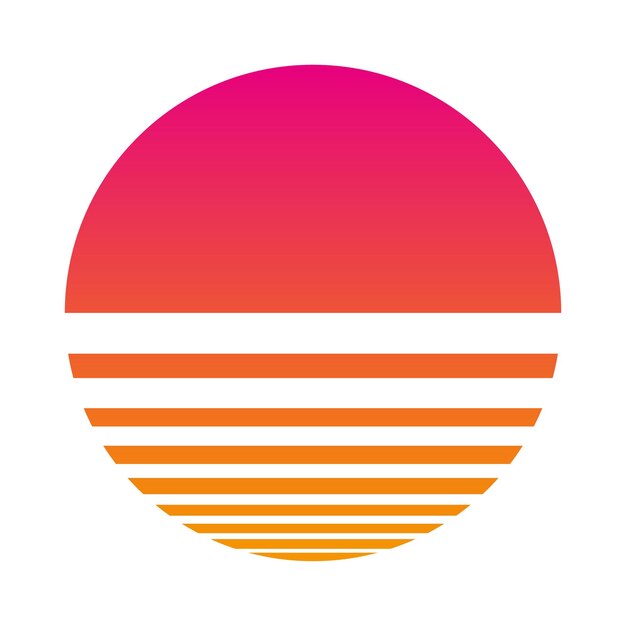 Atardecer retro