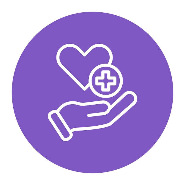 Atención médica para todos imagen vectorial de icono Se puede usar para la justicia social
