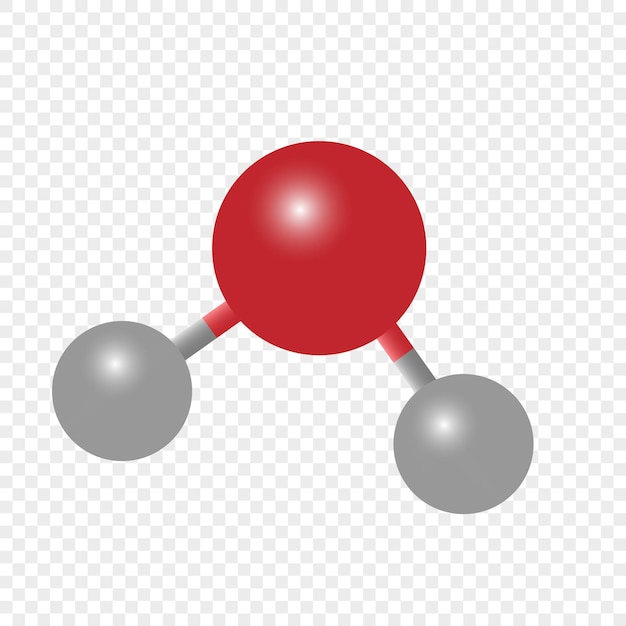 Átomos moléculas icono vectorial brillante